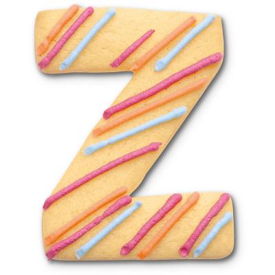 Cortador galletas letra 