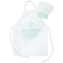 Set delantal y gorro cocinero infantil