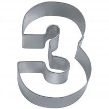 Tallador galetes nmero "3" 6,5 cm