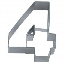 Tallador galetes n�mero "4" 6,5 cm