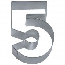 Tallador galetes n�mero "5" 6,5 cm