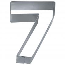 Tallador galetes nmero "7" 6,5 cm