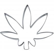 Tallador galetes fulla maria 8 cm