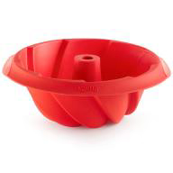 Molde savar�n silicona fondo 20 cm rojo