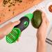 Pelador aguacates Oxo 3 en 1