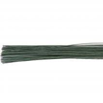 Set 20 filferros per flors calibre 20 verd oliva