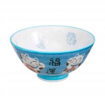 Bol arrs i cereals Gat de la sort blau