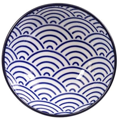 Cuenco para soja Nippon Blue olas