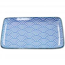 Bandeja Nippon Blue ola 21x13 cm