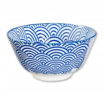 Bol arroz japons Nippon Blue ola 12 cm