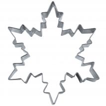Cortador galletas estrella nieve 8 cm