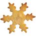 Cortador galletas estrella nieve 8 cm