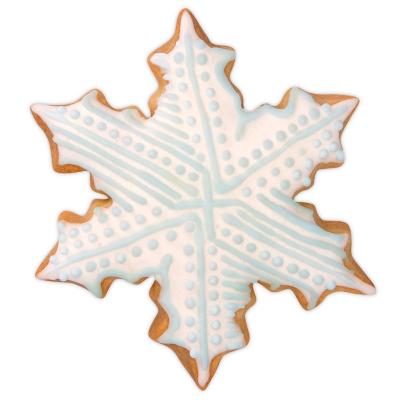 Cortador galletas estrella nieve 8 cm