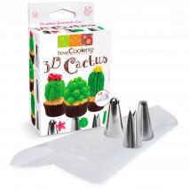 Set 3 boquillas Cactus