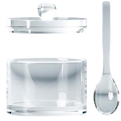 Azucarero cil�ndrico transparente acr�lico