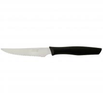 Cuchillo chuletero Arcos serrado 11 cm negro