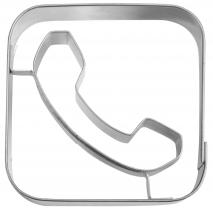 Cortador galletas app tel�fono 5 cm