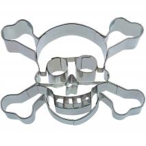Tallador galetes calavera pirata 9 cm