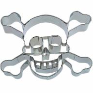 Cortador galletas calavera pirata 9 cm