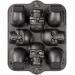 Molde aluminio Calaveras en 3 D x 8 cav