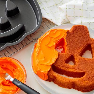 Molde Calabaza Jack O Lantern aluminio 28