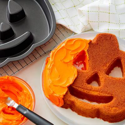 Molde Calabaza Jack O Lantern aluminio 28