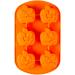 Molde calabazas Jack O Lantern silicona 6 cav.