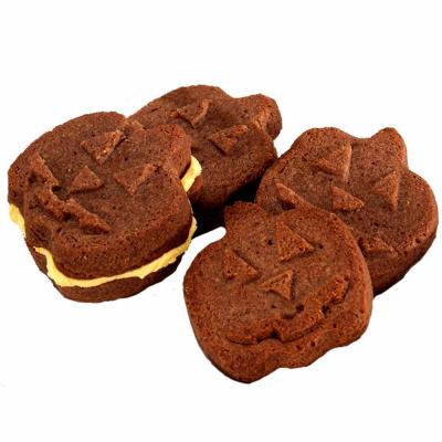 Molde calabazas Jack O Lantern silicona 6 cav.