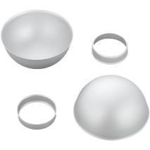 Juego 4 piezas molde pelota 15 cm