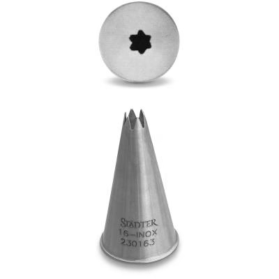 Boquilla estrella n� 16, 3 mm