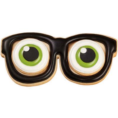 Cortador galletas Gafas y ojos (x2)
