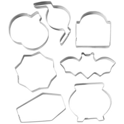 Set 7 cortadores galletas Casa Embrujada