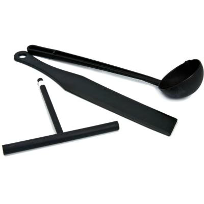 Juego 3 utensilios crepes nylon