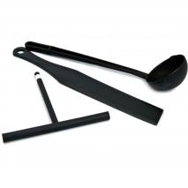 Set 3 utensilis creps nylon