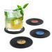 4 posavasos disco vinilo The coaster