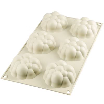 Molde silicona mini Bollicine x6 85 ml