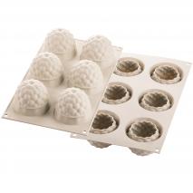 Molde silicona 3D Segreti del Bosco x6