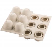 Molde silicona 3D Ispirazioni di Frutta x6