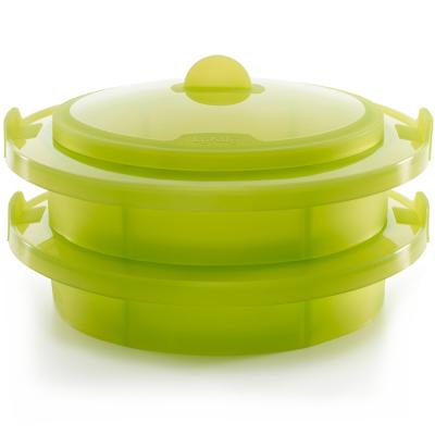 Vaporera silicona Lekue 2 pisos