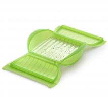 Estuche vapor papillote grande 3-4 bandeja verde