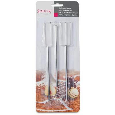 Juego 3 utensilios pralin� chocolate