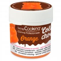 Colorant per a xocolata 5 g taronja