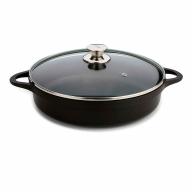 Cassola baixa antiadherent Valira Black Induction