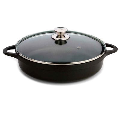 Cazuela baja antiadherente Valira Black Induction