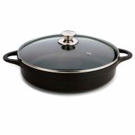 Cassola baixa antiadherent Valira Black Induction