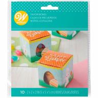 Juego 10 mini cajas Huevo Pascua