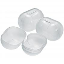 Caja de plstico para huevos de pascua
