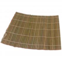 Esterilla sushi mat bambú 24x24 cm