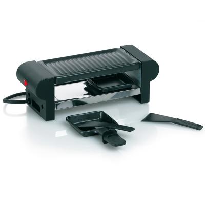 Mini raclette el�ctrica negra