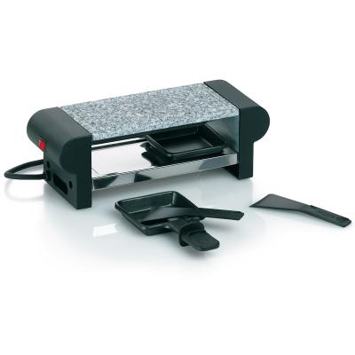 Mini raclette el�ctrica piedra